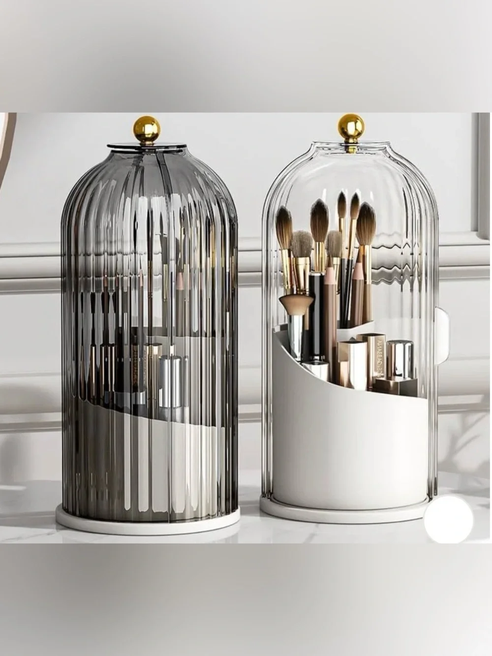 Birdcage multifunctional cosmetic holder, NWT